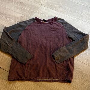 Patagonia Raglan Sweatshirt - Burgundy & Charcoal